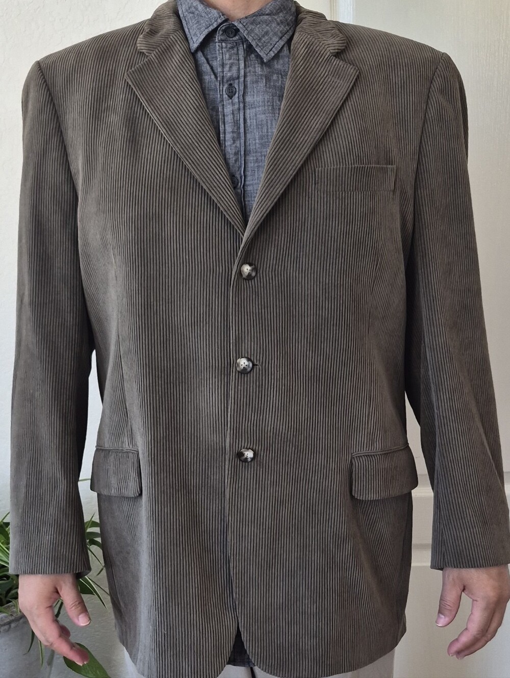 S. Cohen Comfort, Vintage Corduroy Blazer Sz 48 Tall